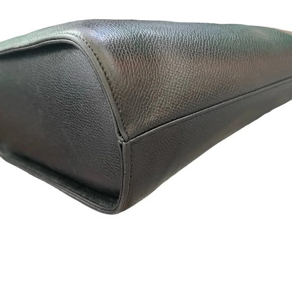 Valentino Garavani Black Leather Top Handle Bag - Picture 11 of 15